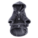 Luxury Soft Flannel Pajamas Puppy Quick Drying Bath Robe Super Absorbent Towel for Small Dogs & Cats