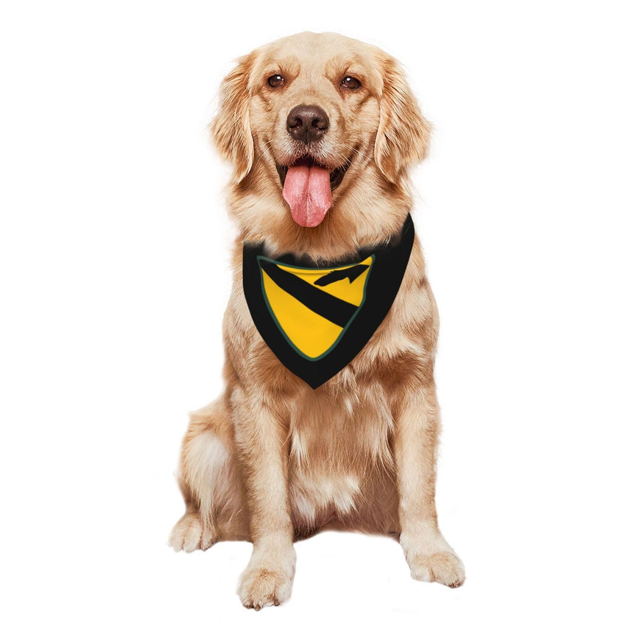 1st Cavalry Division Patch Dog Scarf Pet Bandana Cat Pet Bibs
