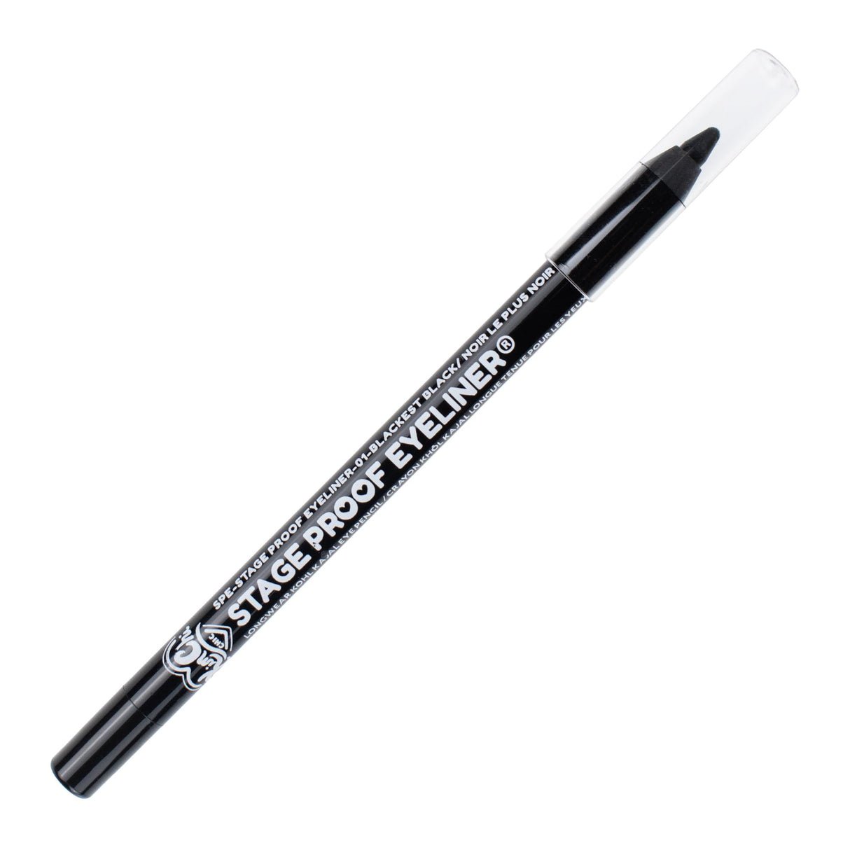 KimChiChic Beauty Stage Proof Eyeliner, Waterproof & Smudge-Proof Creamy Pigmented Pencil, Ultra Creamy, Long-Lasting Liner with Jojoba Oil & Shea Butter, Vegan & Cruelty-Free, 01 Blackest Black