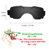 Large Dog Sunglasses, Dog Goggles with Adjustable Strap, UV Protection, Winproof, Snowproof