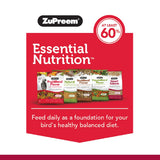 ZuPreem Smart Selects Everyday Feeding Bird Food for Very Small Birds, 2 lb bag | Made in USA for Canaries, Finches