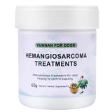 Quick Stop Bleeding for Dogs, Natural Yunnan Sanqi Powder for Hemangiosarcoma, Hemoabdomen, Pericardial Effusion, Cancer Bleeding, Severe Bruising, Ulcer-Related Bleeding, Bloody Stools - 60g