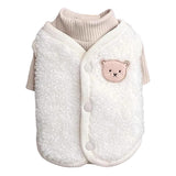 Dog Cute Coat with Base Layers Winter Lightweight Warm Puppy Jacket Small Dog Turtle Neck Sweater Coat Clothes Chihuahua Yorkie Holiday Birthday Outfits Halloween Christmas Cat Sweaters Jacket