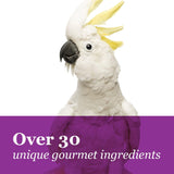 F.M. Brown's Tropical Carnival, Gourmet Macaw Food Big Bites for Big Beaks - Seeds, Veggies, Fruits, and Nuts with Probiotics - 14 lb