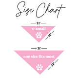 It's A Boy & It's A Girl Dog Bandana Set | Gender Reveal | Baby Announcement Photoshoot Prop | Baby Pink & Baby Blue | Pack of 2 | One Size (57) GB
