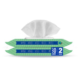 earthbath, Dog Ear Wipes - Gentle Dog Ear Cleaner, Best Pet Wipes for Dogs & Cats, Made in USA, Cruelty-Free Dog Wipes, Keep Your Pet's Ears Naturally Clear & Infection Free - 30 Count (2 Pack)