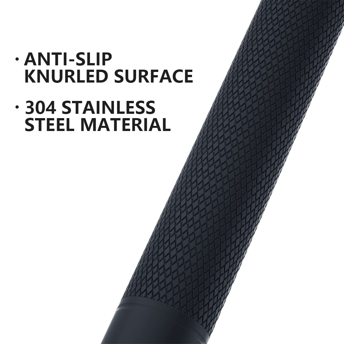 16 Inch Anti Slip Shower Grab Bar Oil Rubbed Black, Munzong Bathroom Grab Bar, Knurled Bathroom Balance Bar,Safety Hand Rail Support Handicap Elderly Injury Senior Assist Bath Handle