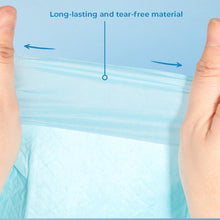 Load image into Gallery viewer, Best Pet Supplies XL Puppy Pads 100 Count - Super Absorbent Dog Training Pads, Quick-Dry, Odor Control, Disposable Pee Pads, Leak-Proof Wee Wee Pads for Indoor Dogs – Baby Blue XL, 100 Pack
