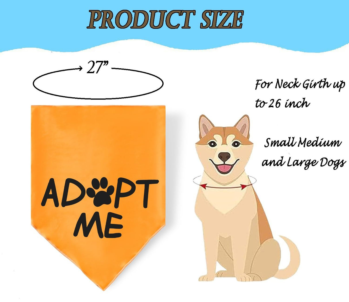 8 Pack Adopt Me Bandanas for Dogs