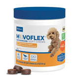 MOVOFLEX Advanced Soft Chews Hip and Joint Support Supplement for Small Dogs 60 Count by Virbac