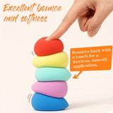 Makeup Sponge Set 5 Pack Micro Porous Low Absorption Soft Latex Free Foundation Beauty Sponges & Blenders for Powder Cream