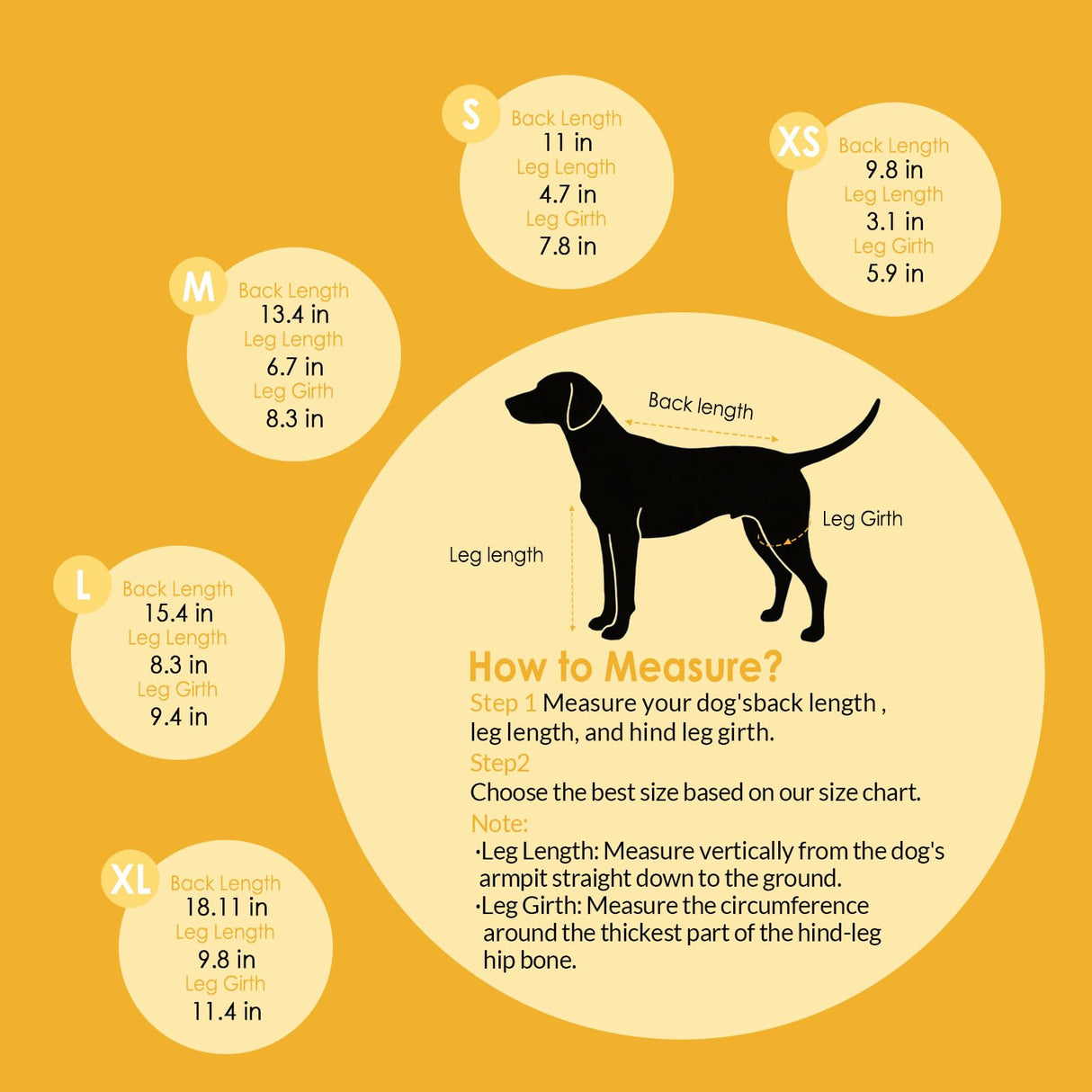 ASENKU Dog Shoes for Medium Dogs, Soft Adjustable Dog Boots & Paw Protectors, Waterproof Anti-Slip Dog Clothes with Boots for Rainy Days, Running, Hiking, Outdoor Walking (Yellow, M)