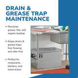 Bird Barrier Dissolve-It Max Enzyme Cleaner - Bird Dropping Cleaner - Dissolves Waste – Treat Affected Areas Before Installing Bird Control Products - Cleans pet stains - 1 Pint Makes 1/2 Gallon