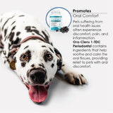 Ora-Clens 1-TDC Periodontal Supplement ES for Dog & Cat, Supports Oral, Hip & Joint Health, Muscle & Stamina Recovery, Skin & Coat Health, 120 Capsules