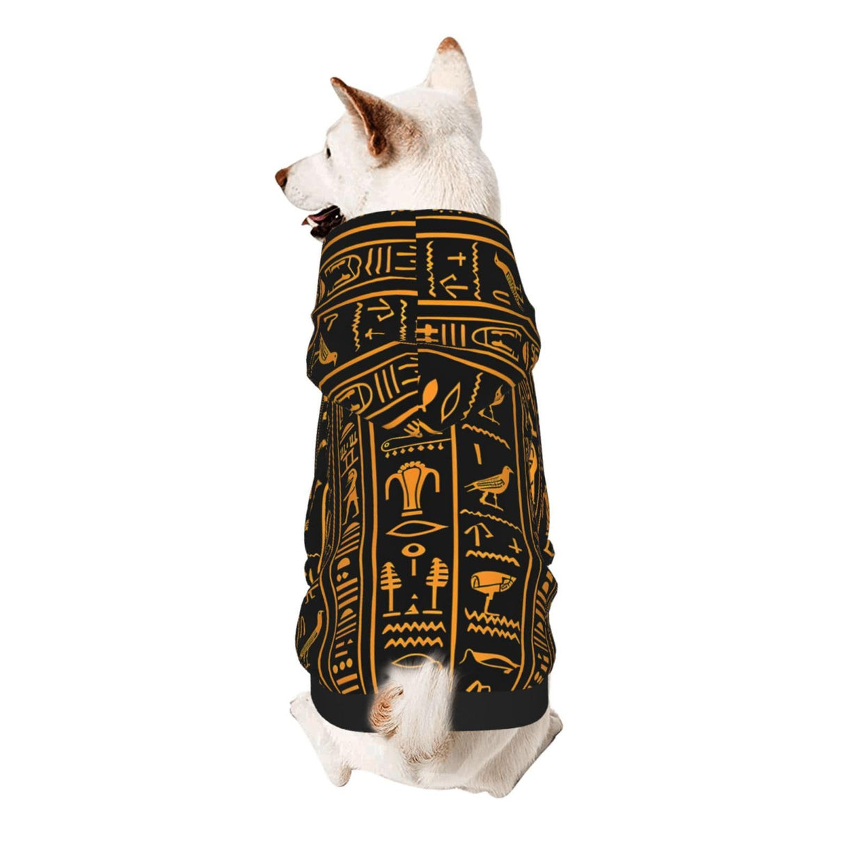 Dog Hoodie Cat Clothes Egyptian Retro Totem Dog Costume Puppy Clothes Chihuahua Clothes Dog Costumes for Small Dogs