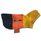 Eddie Bauer E23210XL Ravenna Colorblocked Dog Windbreaker Jacket in XL, Orange and Blue