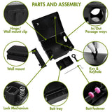 Large Rat Bait Stations 2 Pack Effective Mouse Bait Station for Home Garden and Outdoors. This Rodent Bait Station Keeps Children and Pets Safe (Bait is not Included)