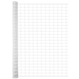BOEN 4' x 50' White Temporary Fencing, Mesh Snow Fence, Plastic, Safety Garden Netting, above Ground Barrier, for Deer, Kids, Swimming Pool, Silt, Lawn, Rabbits, Poultry, Dogs