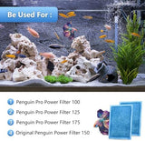 24 Pack Aquarium Filter Cartridge Rite-Size B Filter Cartridges Compatible with PRO Power Filters 100/125/175 Power Filter 150