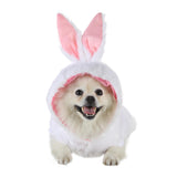 Yoption Dog Cat Bunny Costumes, Funny Rabbit Cosplay Dog Cat Pet Halloween Christmas Easter Hoodie Clothes Party Costume Outfits (L)
