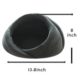 Ferret Bed Cave and Hideouts Comfortable，Ferret Hideaway Bed Accessories for Cage Ferret Beds and Hideouts Safe & Cozy for All Ages Ferrets(Grey) (Grey)