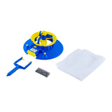 POOL BLASTER Leaf Vac Cordless Hoseless Pool Leaf Vacuum & Skimmer, Battery-Powered Swimming Pool Leaf Catcher with Heavy Duty Mesh Bag, for Inground and Above Ground Pools, by Water Tech