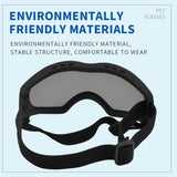 Dog Sunglasses,Doggles Anti-UV Protection,Pet Sunglasses with Adjustable Strap,Suitable for Motorcycle Car Driving Bike Riding Hiking Swimming Wind Dust Fog Dog Eye Protection