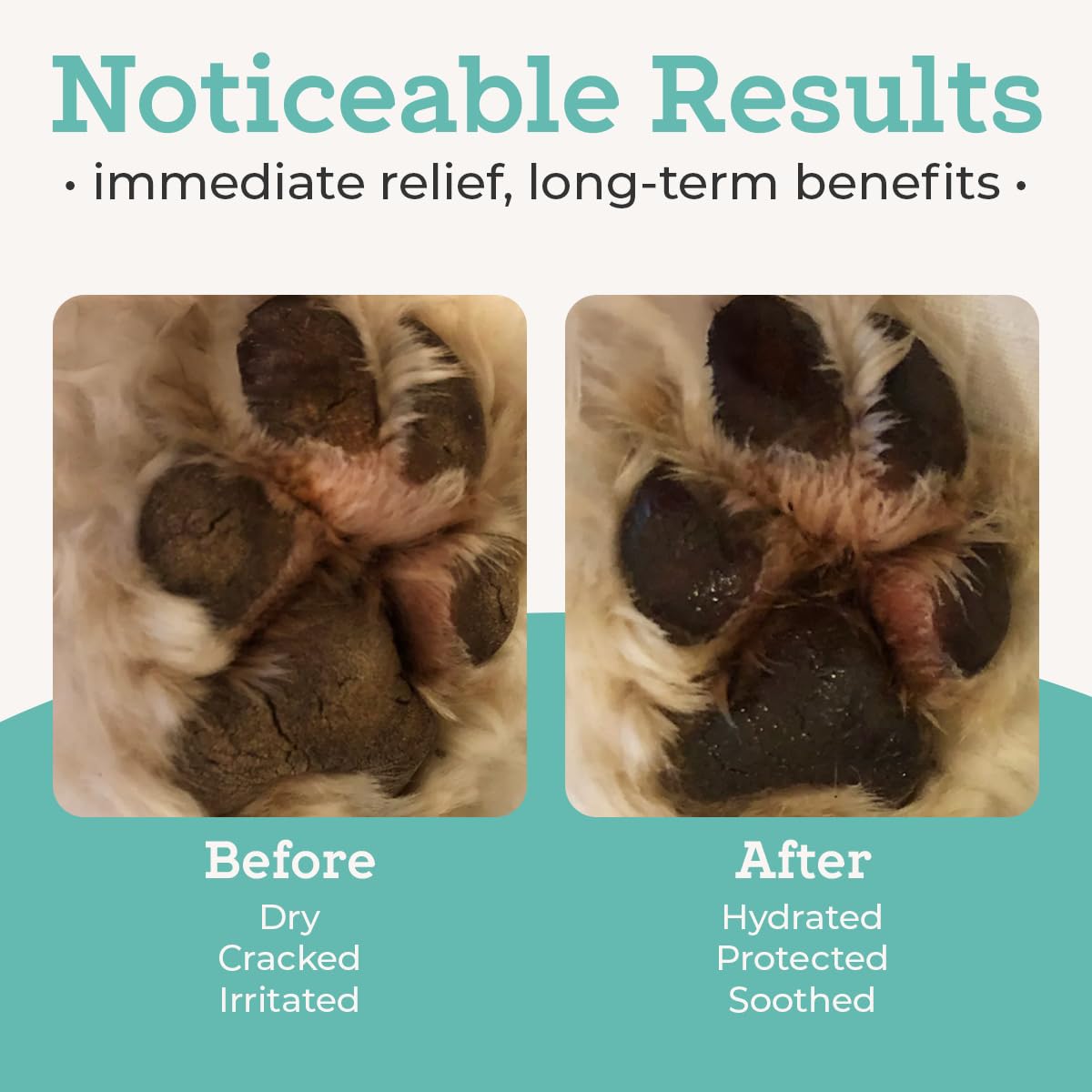 Dr. Joseph's VetPro Complete Dog Paw Balm for All Dogs and Cats, Natural Protection and Soother for Dry Pads and Noses, Vet Formulated Paw Butter and Dog Foot Cream, Nose Balm and Feet Protection