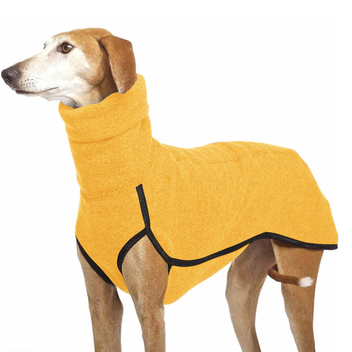 Esobo Fleece Dog Apparel Winter Warm Dog Coat Doggie Turtleneck Cozy Jacket Soft Shirt Vest Stylish Pet Outfits for Small Medium Large Dogs
