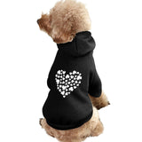 Heart Tee Clovers Dog Apparel Pet with Hat Hoodie Sweatshirt Clothes Supplies for Small Large Pet Puppy Cat Costumes Suit M