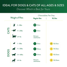 Load image into Gallery viewer, Ocu-GLO Cat &amp; Dog Senior Supplement for Eye Support - Chewable Vision Vitamins Supplements for Large and Small Pets Care with Lutein, Omega-3 Fatty Acids, Grape Seed Extract &amp; Antioxidants
