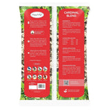 Happy Wings Cardinal Blend Bird Food, Mix of Sunflower and Safflower Seed, 10 Pounds - 5 Pounds Combo Pack of 2 | No Grow Seed | Bird Food for Wild Birds