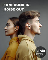 Ear Plugs for Sleeping Noise Reduction Reuseable, Concerts, Focus, Travel, Work, High Fidelity– 7 Pair Eartips – Flexible Soft-Touch – NRR of 24 and 27 dB Noise Cancelling Black Red,1 Count(Pack of 1)