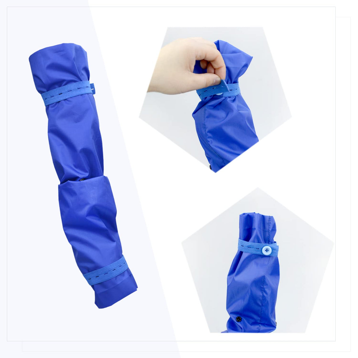 vomvomp Waterproof Dog Leggings Dogs Leg Covering Protector for Poodles Long Haired Dogs on Rainy or Snowy Days