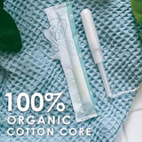 L. Cotton Tampons Regular/Super Absorbency Multipack, Free from Chlorine Bleaching, Pesticides, Fragrances, or Dyes, 84 Count (2 Packs of 42)