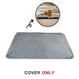 Laifug Extra Large Pet/Dog Bed Removable Washable Cover (Jumbo Replacement Cover (50"x36"x10") Slate Grey)