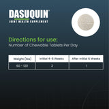 Nutramax Dasuquin for Large Dogs, Joint Health Supplement, Contains Glucosamine for Dogs, Plus Chondroitin, ASU and More, Supports Healthy Joints, Chewable Tablets, 84 Count
