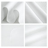 Waterproof Incontinence Bed Pads 34'' x 36'' (Pack of 4), Washable Underpad Chuck Pads for Bed, Reusable Pee Pads for Adults, Elderly, Kids, Toddler and Pets, White