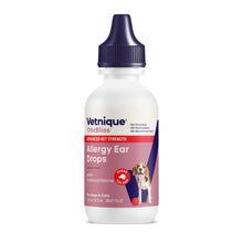 Load image into Gallery viewer, Vetnique Oticbliss Medicated Cat &amp; Dog Ear Cleaner Drops - Dog Ear Infection Treatment with 1% Hydrocortisone to Soothe Itching, Redness, &amp; Swelling - Vet Recommended
