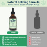 Calming Drops for Dogs Grooming – Melatonin & Valerian Root Formula to Help Maintain Calm During Grooming and Nail Trimming – Also Great for Travel, Vet Visits & Bedtime – 2 fl oz