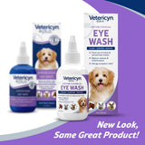 Vetericyn Plus Dog and Cat Eye Wash | Eye Drops for Dogs and Cats to Flush and Soothe Eye Irritations, Dog Tear Stain Cleaner, Safe for All Animals. 3 Ounces