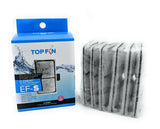 Top Fin EF-S Element Filter Cartridges (6 Count) for Fish Tank
