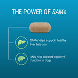Nutramax Denosyl Liver and Brain Health Supplement for Medium Dogs - With S-Adenosylmethionine (SAMe), 30 Tablets