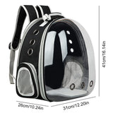 Animal Carrier Backpacks,Transparent Space Capsule Bubble Pet Backpack Bag for Small Dogs Cats Airline Approved Travel Carrier