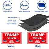 Trump 2024 Flags 3x5 Outdoor Made in USA-Double Sided 3 Ply Heavy Duty Take America Back with 4 Pcs Trump 2024 Sticker,Trump 2024 Flags Banner for Outside with 2 Brass Grommets(Red)