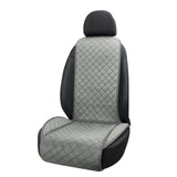 surpassme Comfortable Car Seat Covers Universal Front Seat Covers for Car Accessories, Padded Car Interior Covers for Automotive, SUV, Truck, and Van(Grey)