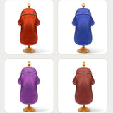 Dog Silk Pajamas for Small Medium Large Dogs Cats Soft Silk Lapel Pet Sleepwear Shirts Chihuahua Bulldog Yorkie Pjs Loungewear Clothes Dog Cat Comfortable Breathable Two-Legged Outfit