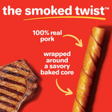 Hartz Oinkies Smoked Twists with Naturally Smoked Pork Rawhide-Free Dog Treats, Highly Digestible Long Lasting Dog Chews, 40 Count