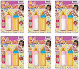 JA-RU Magic Baby Doll Bottles Milk Bottle and Juice Bottle, Great Baby Doll Accessories. Set with 2 Bottles. 701-6