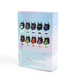 Womalen Adults Neoprene Puppy Hood Mask Pup Play Gear, Removable Cosplay Dog Full Face Pup Hood Pup Mask (Purple)